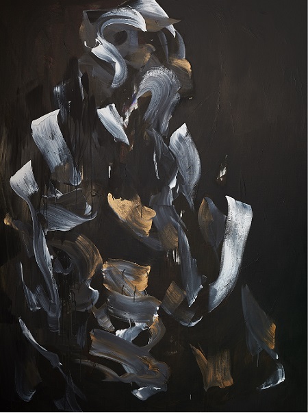 Untitled, 2021, Acrylic on Canvas, 260x194cm